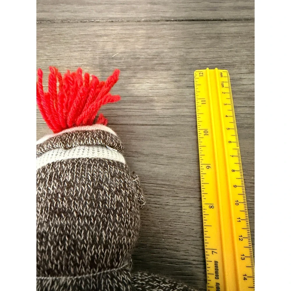 Target Circo Brown Marl Knit Sock Monkey Plush‎
